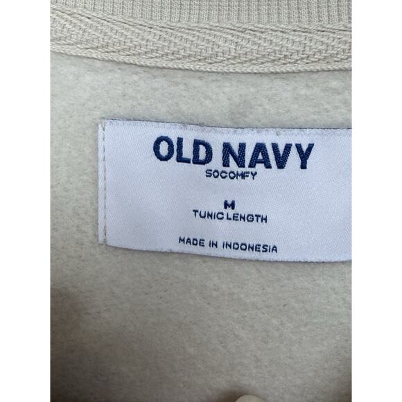 Old Navy Mickey Mouse Disney Castle Tunic Length Women's Sweatshirt M - Picture 12 of 13